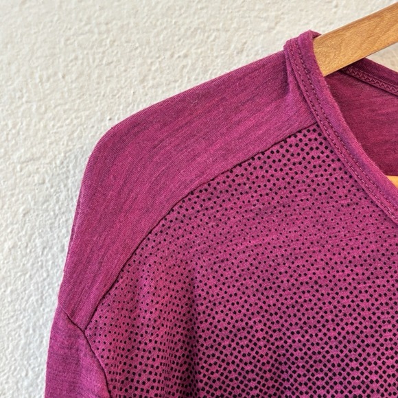 Segments Tee Womens XXL Merino Wool Base Layer Long Sleeve Crew Pink Outdoor - Picture 2 of 7